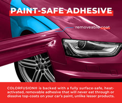 VViViD ColorFusion PPF vibrant color depth preserved over time.