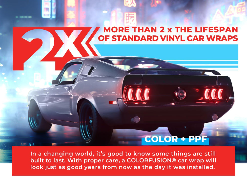 VViViD ColorFusion self-healing close-up demonstrates heat-triggered scratch repair.