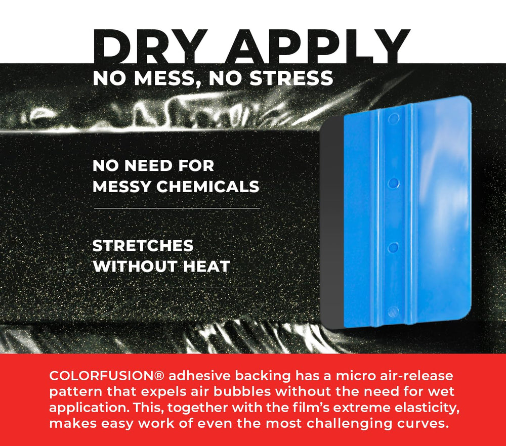 VViViD ColorFusion self-healing heat-demo demonstrates scratch recovery.