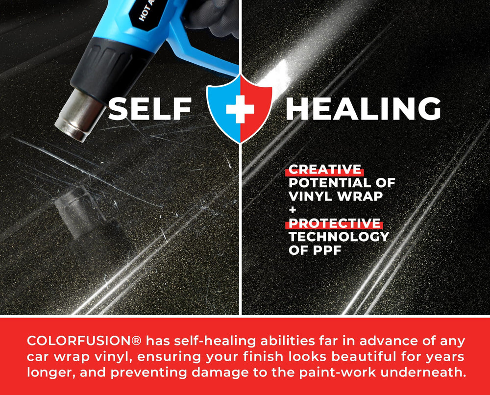 VViViD ColorFusion vibrant color embedded for fade resistance.
