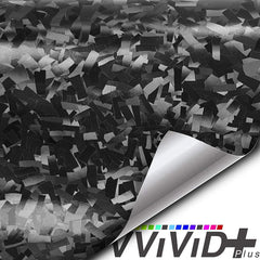 VViViD finished sample panel, versatile for partial or full wraps.