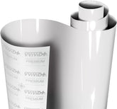 VViViD+ premium gloss Suzuka Ice Grey vinyl film rolled sheet for DIY vehicle wraps