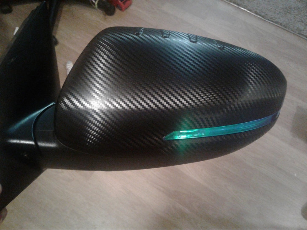 VViViD+ self-healing carbon fiber film maintaining a pristine look