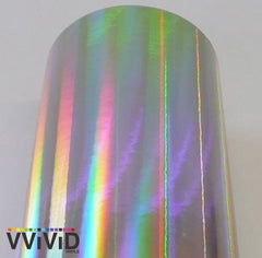 VVivid professional-grade holographic film delivers premium results with careful installation