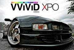 VViViD solvent-based adhesive sample with repositionable and permanent options