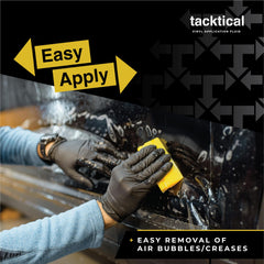 Product label notes VOC compliance and USA manufacturing for Tacktical