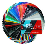 VViViD vinyl wrap color deck presentation box true color range for planning