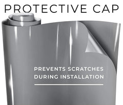 VViViD wrap applied on a car, showing seamless color transition.