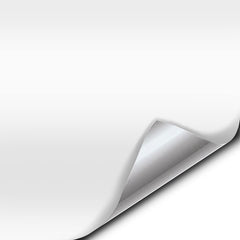 VViViD matte white wrap with air release for bubble-free installation on curves.