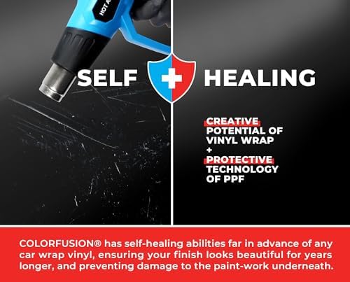 VViViD ColorFusion PPF wet-dry installation flexibility supports surfaces from hoods to doors.
