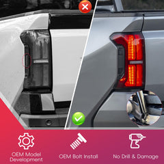 Vvwmluui controlled lowering reduces tailgate drop for safer access.