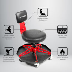 Vyper USA-made chair blends durability with ergonomic design