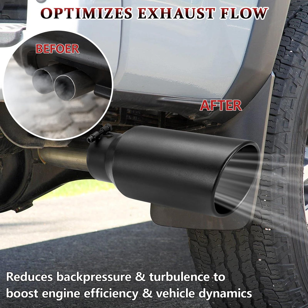 Drainage hole on the Wabuiltown exhaust tip to prevent rust