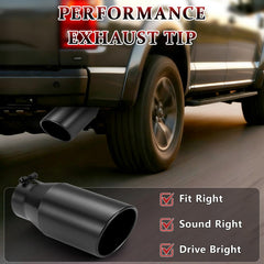 WABUILTOWN matte black finish enhances rear styling and resists weathering.