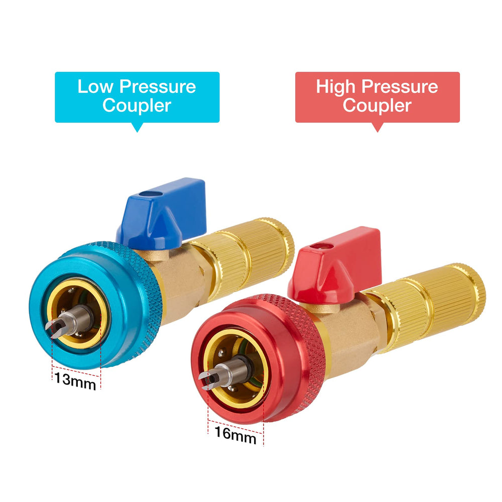 WADEO stainless steel valve rod delivers strong suction and precision.
