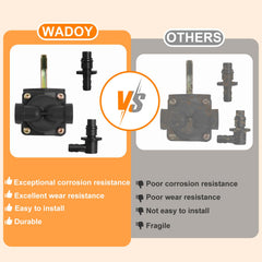 Wadoy John Deere LT150 fuel pump kit for lawn tractors.