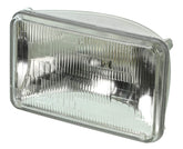Wagner H4656 halogen sealed beam front view with brighter, whiter illumination.