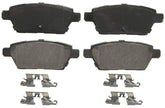 Wagner QS ZD1161 rear-brake-pad with chamfered edges for smoother stops