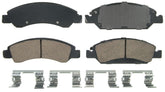 Wagner QS ZD1363 front brake pad package indicating reliable performance and easy installation.