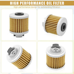 Wai Danie oil filter dirt bike image suited for pit and minicross maintenance.