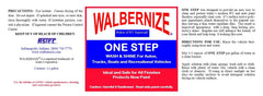 Walbernize One Step Wash and Shine Concentrate delivers protective shine after washing, with a lasting look