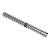 Walker exhaust pipe 2.5 ID and 2.5 OD end view shows sturdy aluminized steel