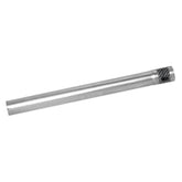 Walker exhaust pipe extension front view shows universal fit for many vehicles