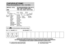 Walker SoundFX 18823 muffler finish and labeling aid correct fit