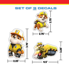 WALL PALZ Paw Patrol ensemble decal set for multiple devices and gear.