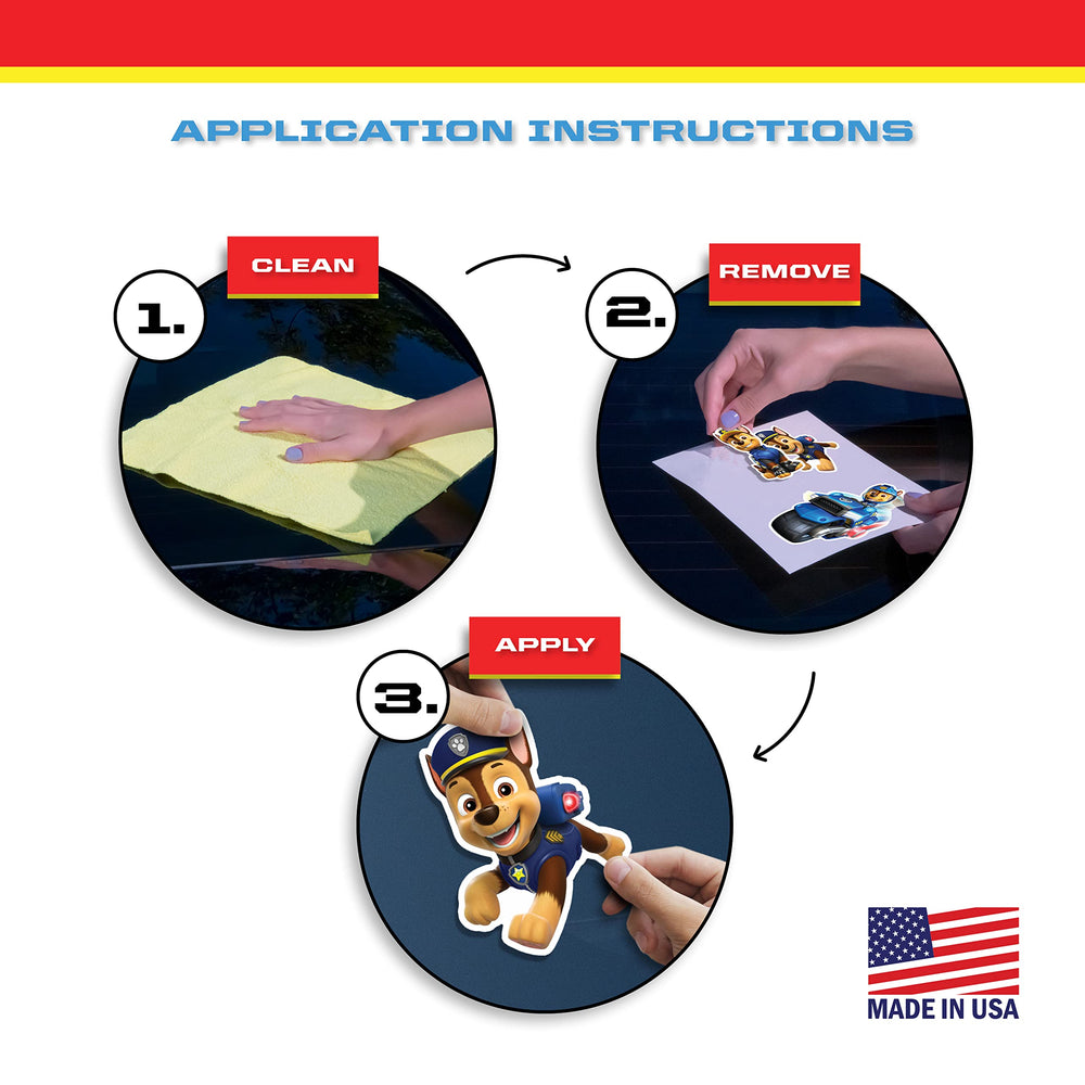 WALL PALZ Paw Patrol tablet decal for school-ready personalization.