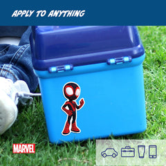 WALL PALZ Spidey decal on car bumper licensed Marvel art