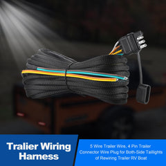 WALSIO-compatible 4-way flat sockets fit many trailers