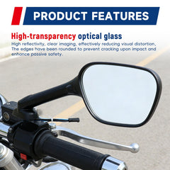 Waltyotur adjustable-angle rear view mirror for precise field of view