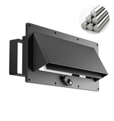 WanDwel aluminum RV vent cover in front view showing rugged exterior protection.