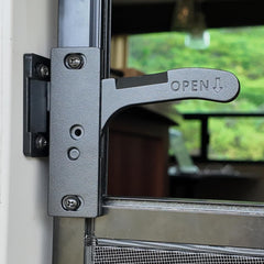 WanDwel aluminum RV screen door latch right-hand for secure entry outdoors