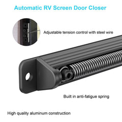 WanDwel built-in spring mechanism provides consistent, reliable closure.