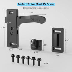 WanDwel hardware included simplifies RV latch replacement for campers