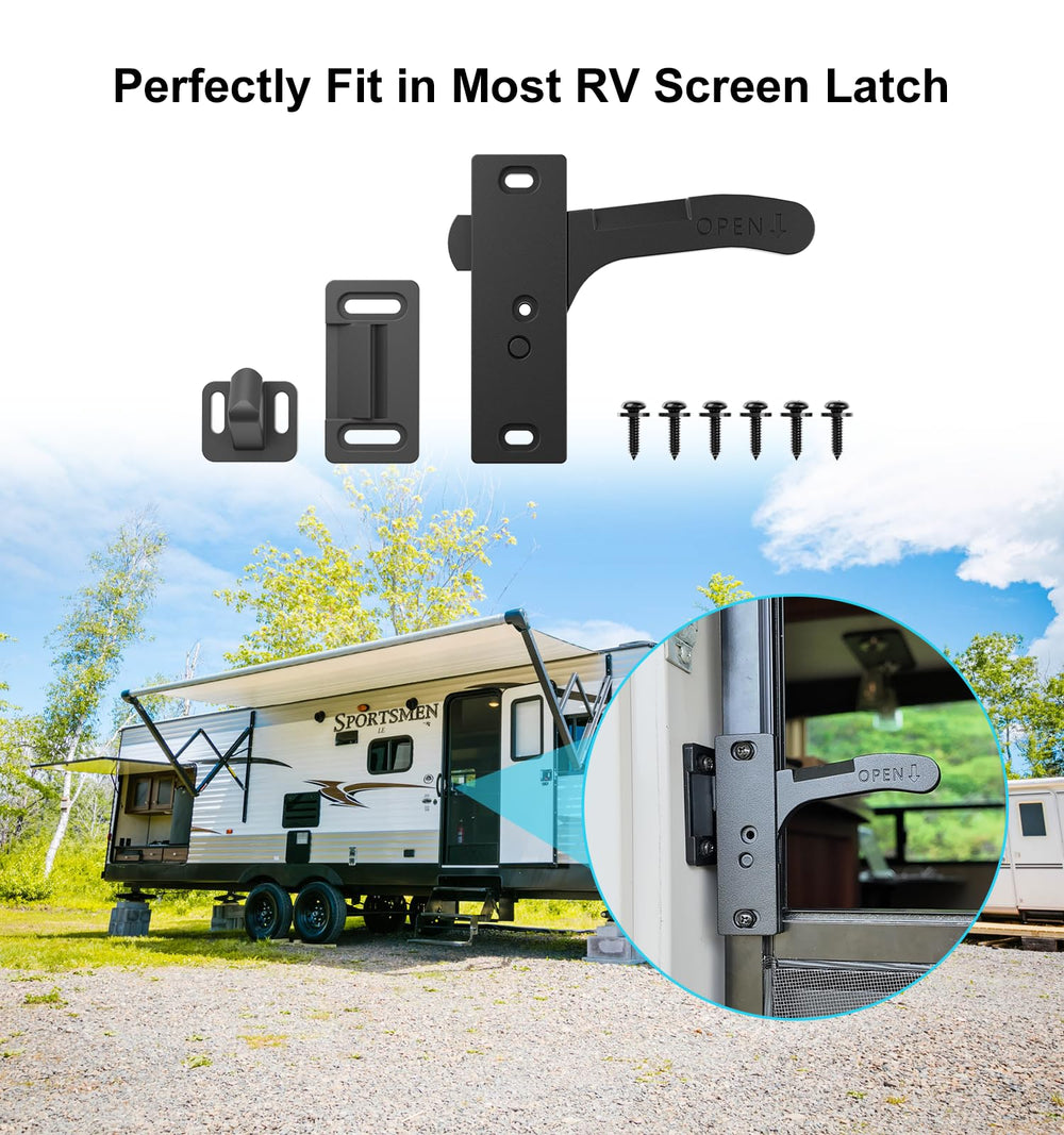 WanDwel outdoor-durable RV door hardware resists weather and wear