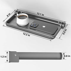 WanDwel foldable shelf folded storage ideal for compact cabins.