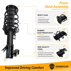 WANKECAR durable packaging protects the strut during shipping and storage.