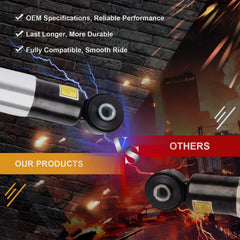 WANKECAR rear air shock absorber pair Yukon Denali left improves stability and smoothness.