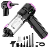 Wansimoo handheld car vacuum with 25000Pa suction for car interiors.
