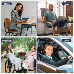 Wantell memory foam cushion offers durable comfort for daily commutes and desk work.
