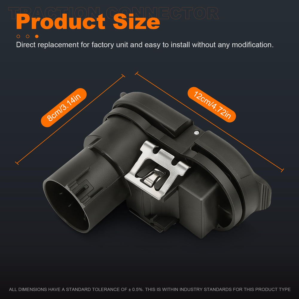 Wanzuwbip IP65 waterproof rating protects connections outdoors.