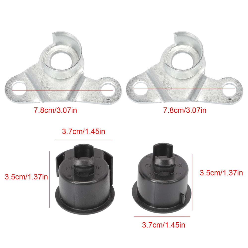 Wanzuwbip bushings close-up showing damping for smoother tailgate closure.