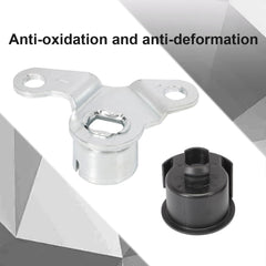 Right hinge installed shows balanced tailgate movement with Wanzuwbip components.
