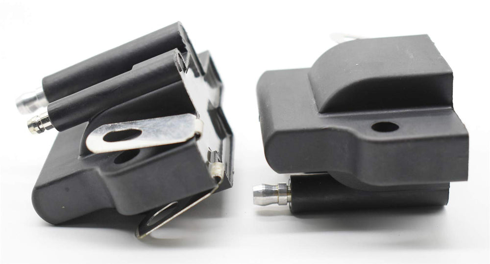 In-use harness setup for Waricaca 582508 ignition coil on a boat engine