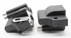 In-use harness setup for Waricaca 582508 ignition coil on a boat engine