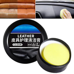 Warmow Leather Cleaning Cream targets dirt removal for a cleaner surface