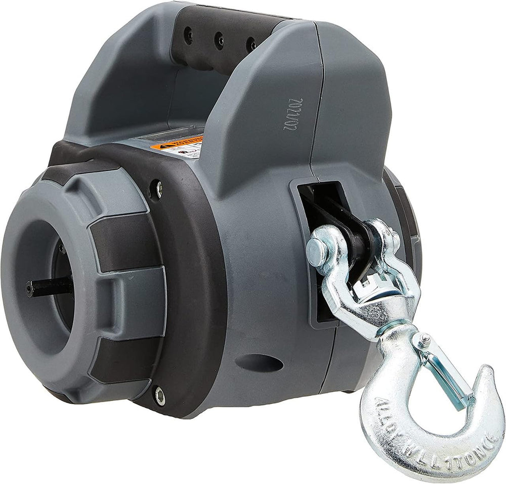 Compact, lightweight WARN Drill Winch design is ideal for trailers and ATVs.